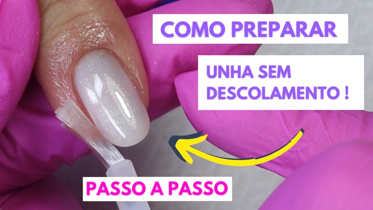 Como preparar a Unha Natural para o alongamento - Iniciantes (Passo a Passo) | Mundo Nails
