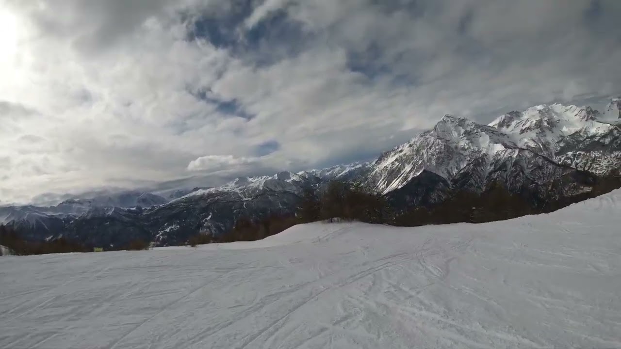 Vialattea:Piste 79 Alta + 71 Alta,Bassa Sansicario 