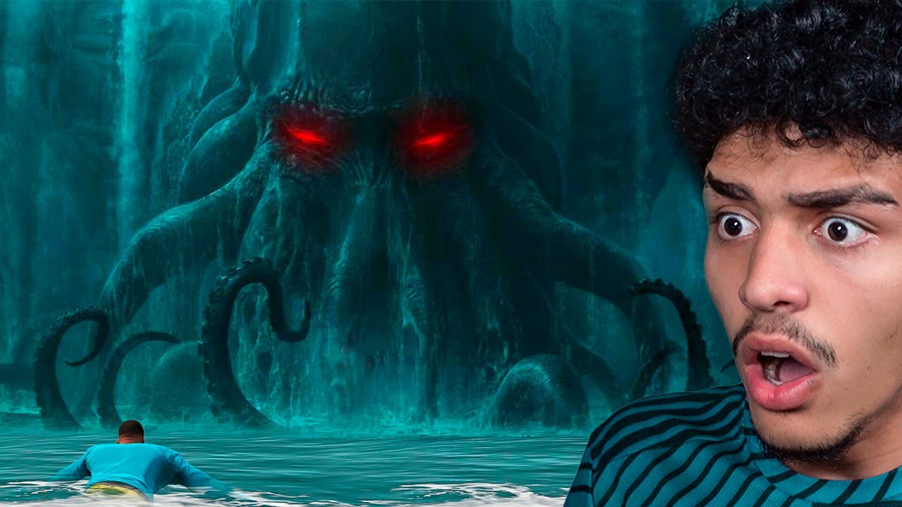 NUNCA ENCONTRE O ASSUSTADOR KRAKEN NO GTA 5 (surreal!)
