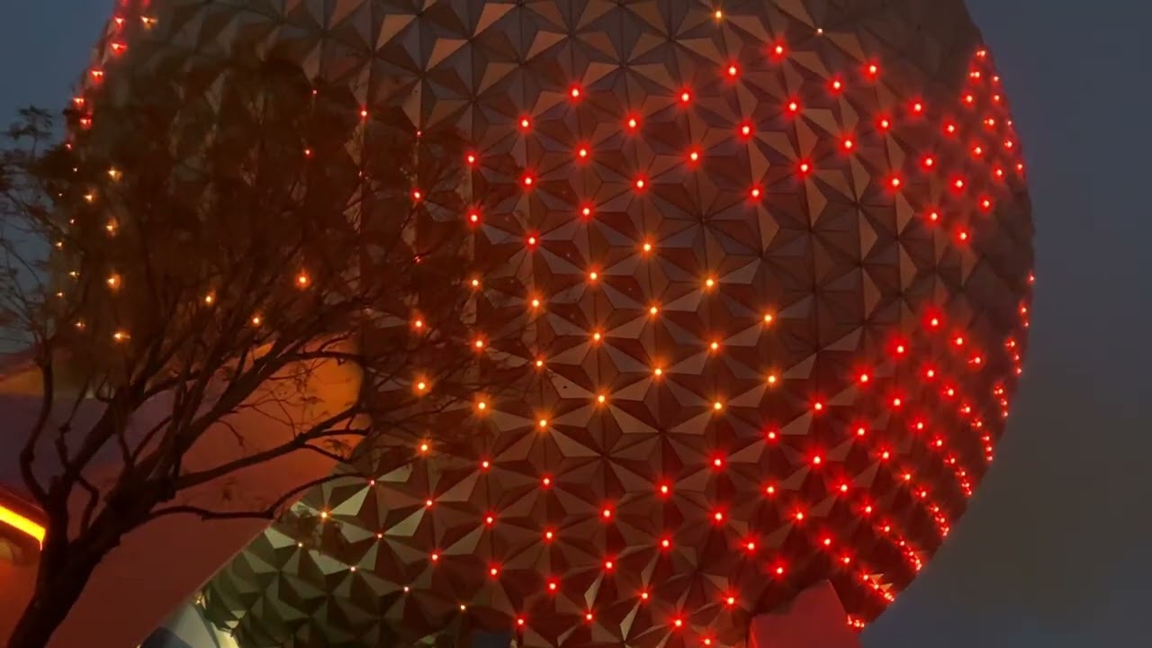 EPCOT  beacons of light