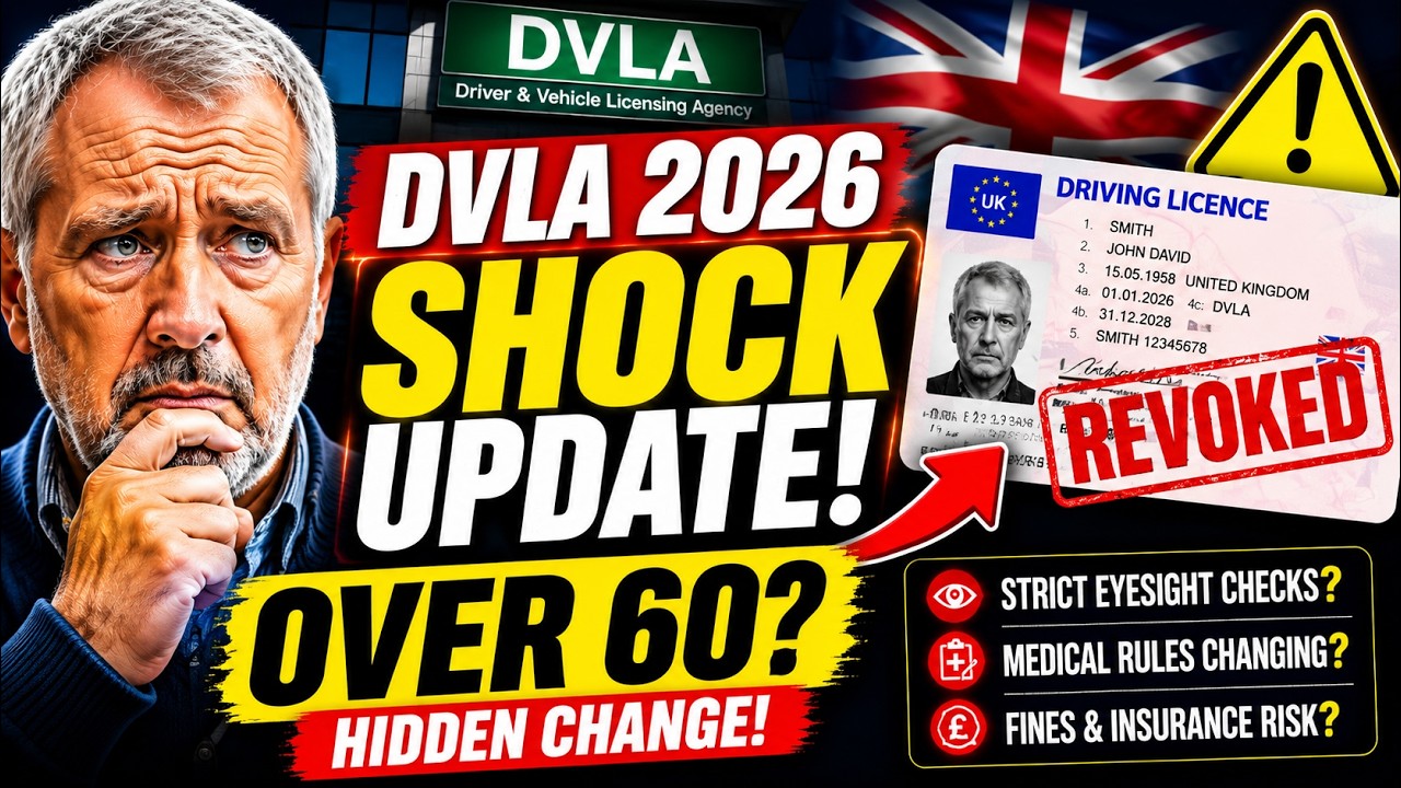 ⚠️ DVLA 2026 SHOCK UPDATE &mdash; UK Drivers Over 60 Are About To Face This Hidden Change!