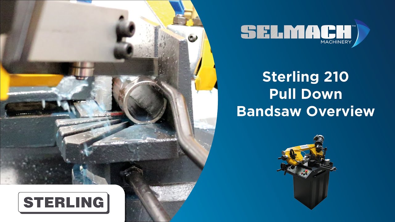 Sterling 210 Pull Down Bandsaw Overview
