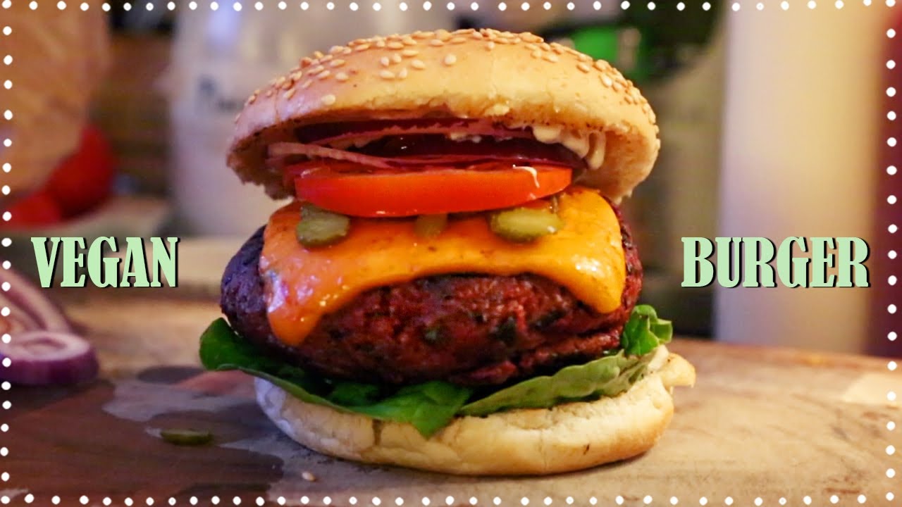 뚠뚠 팡팡!이게 고기가 없는 비건버거🍔??!!! 집에서 만들기!