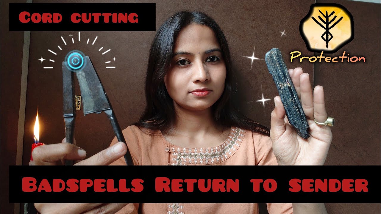 ✂ Bad spells return back to sender Cord Cutting #cutthecord #reiki #spells #spritual