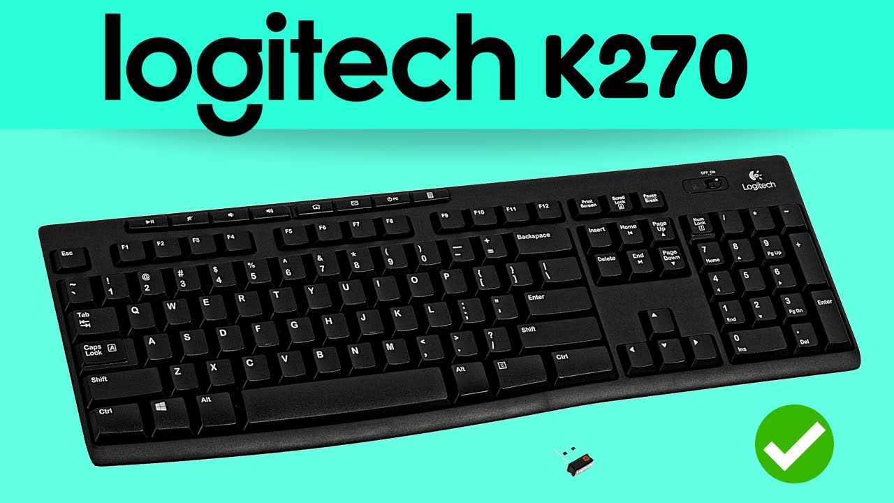 ⌨️ TECLADO INALÁMBRICO LOGITECH K270 vs K400 Plus ✅