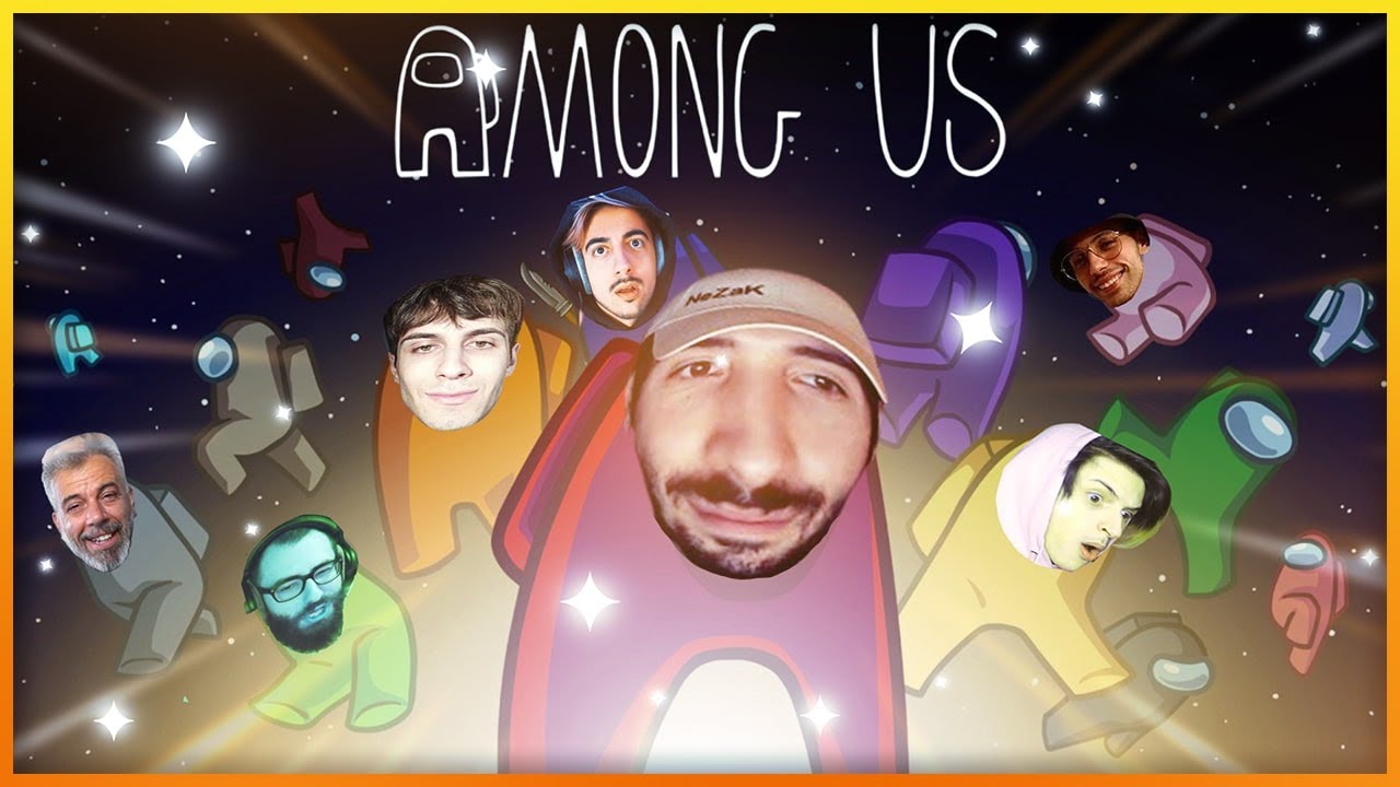 AMONG US CON BLUR, ZANO, MARZA, DELUX, GABBO E IL FAZZONE