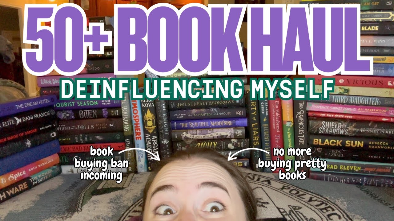 MASSIVE BOOK HAUL! || 50+ books that I've hauled during 2025 || Incoming book buying ban
