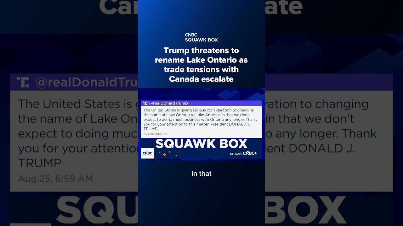 Трамп грозится переименовать озеро Онтарио на фоне обострения торговых споров с Канадой