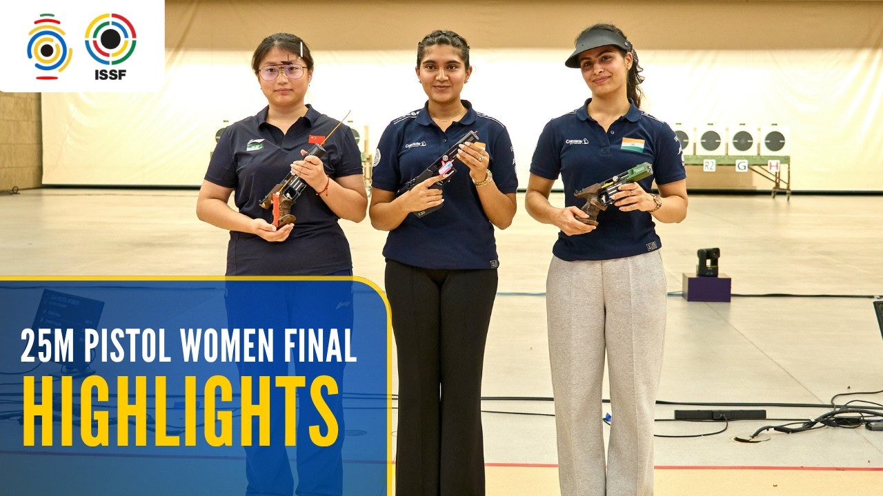 Highlights & Interviews | 25m Pistol Women Final - ISSF World Cup Hangzhou 2026