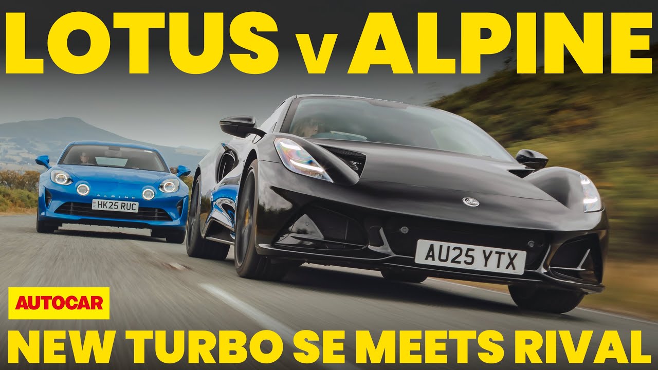 New Lotus Emira Turbo SE vs Alpine A110 - which is the BEST four-cylinder sports car?