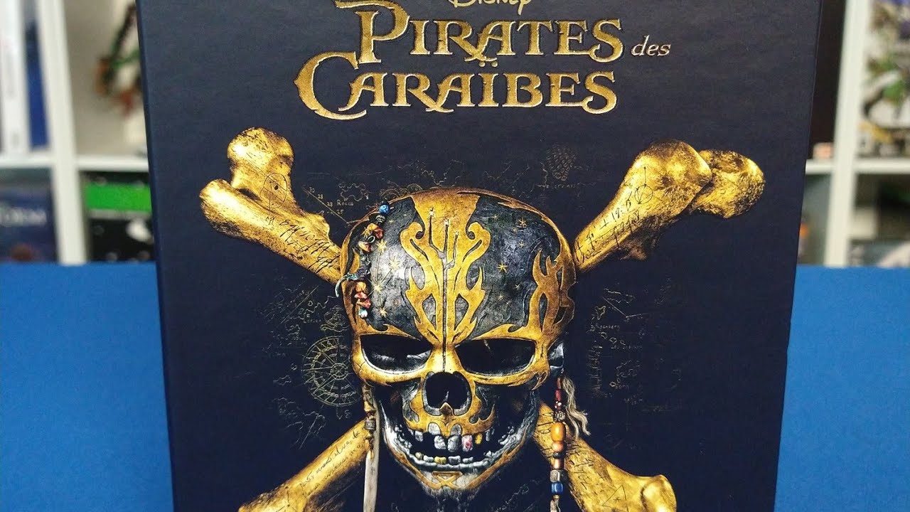 Pirates of the Caribbean 5 Film 4K Steelbook Set Unboxing