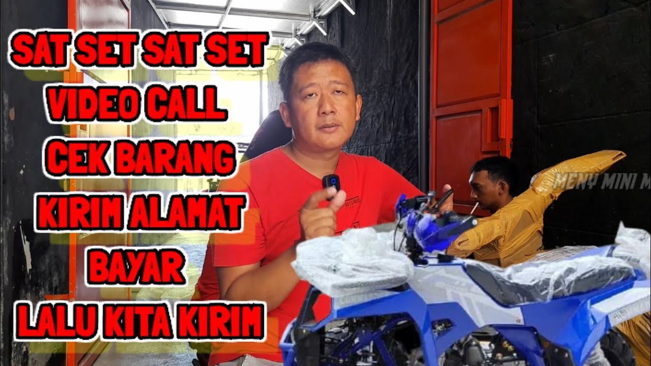 ATV COMMANDER 125  & LENKA 110 BRANGKAT KE PALEMBANG & PALU