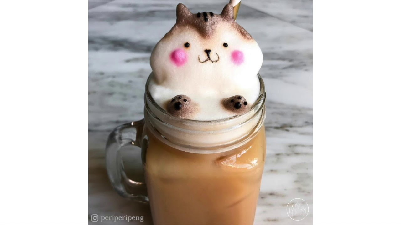 3D Latte Art by Daphne Tan (aka periperipeng)