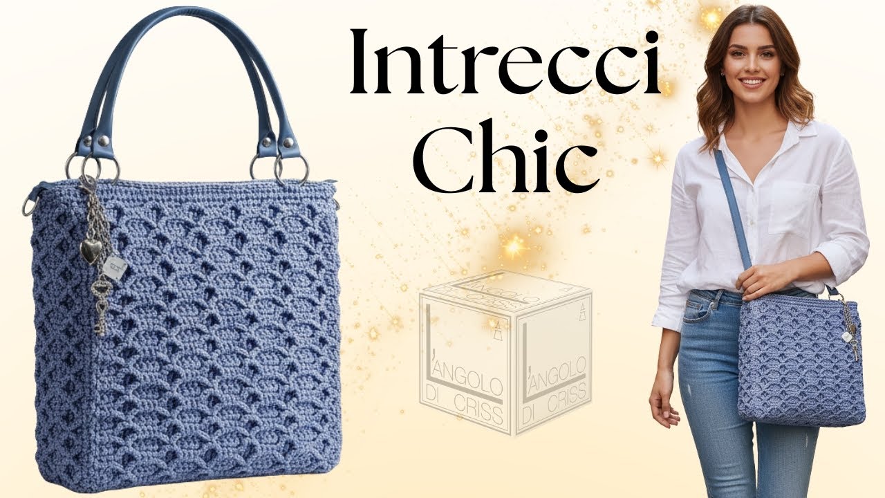 Borsa all'uncinetto 