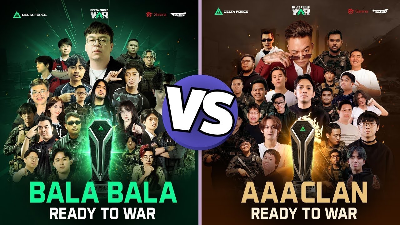 DELTA FORCE | AAA CLAN VS BALA BALA (B2F) | GAME 2 & GAME 3 #deltaforce #aaaclan #b2f 