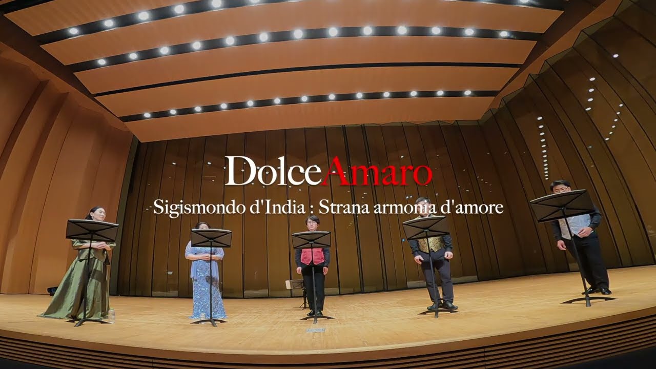 Sigismondo d'India : Strana armonia d'amore / DolceAmaro  - il complesso madrigalesco -