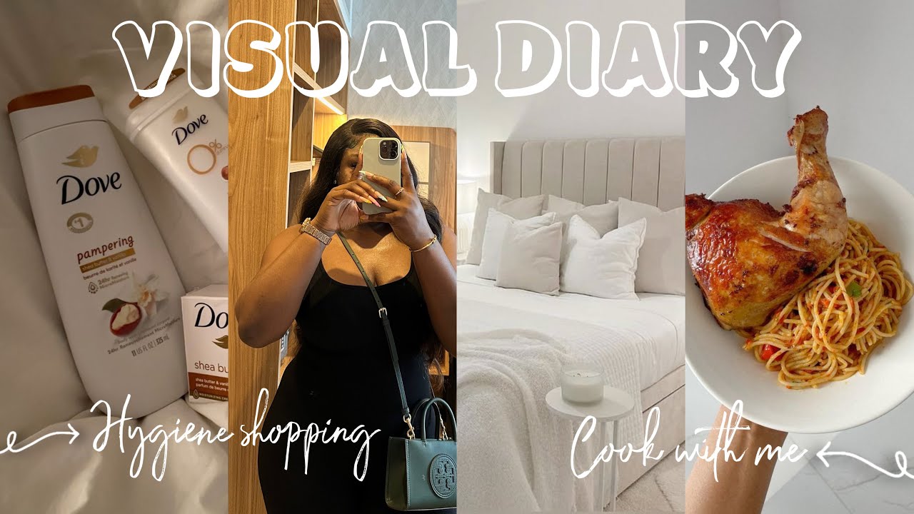 VISUAL DIARY: WEEKLY VLOG | PORTUGAL LIVING | HYGIENE SHOPPING | SLOW DAYS & SELF CARE 