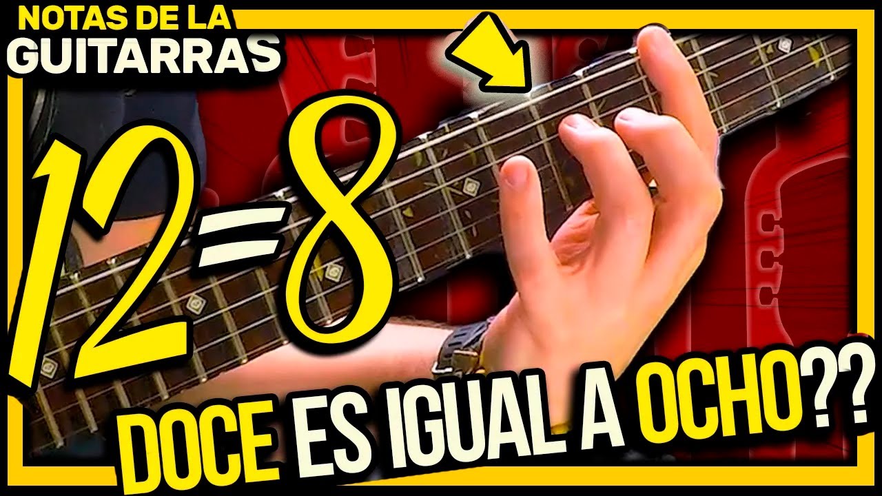 04 📐 OCTAVAS en la guitarra. No te pierdas NUNCA más en el mástil!!