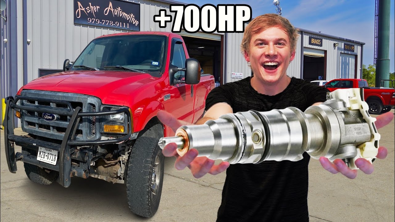 Я установил самые большие форсунки, которые смог купить, в свой 6-литровый Powerstroke
