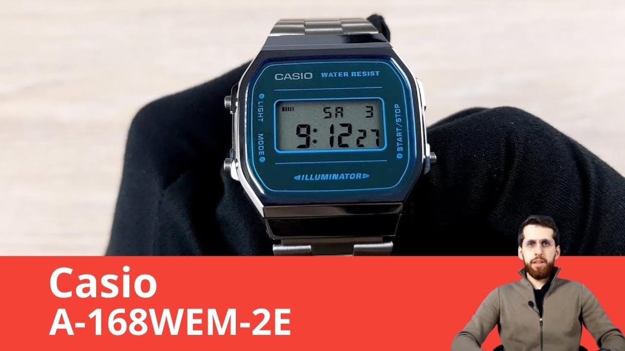 A Stylish Vintage Casio for Summer / A-168WEM-2E