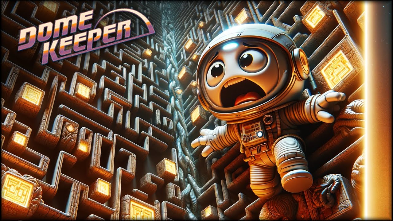 Now THAT Is A Wall in Dome Keeper