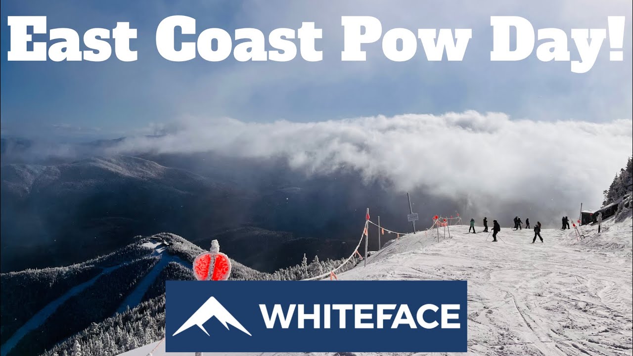 New York’s FIRST POW DAY of 2024 at WHITEFACE MOUNTAIN!!!