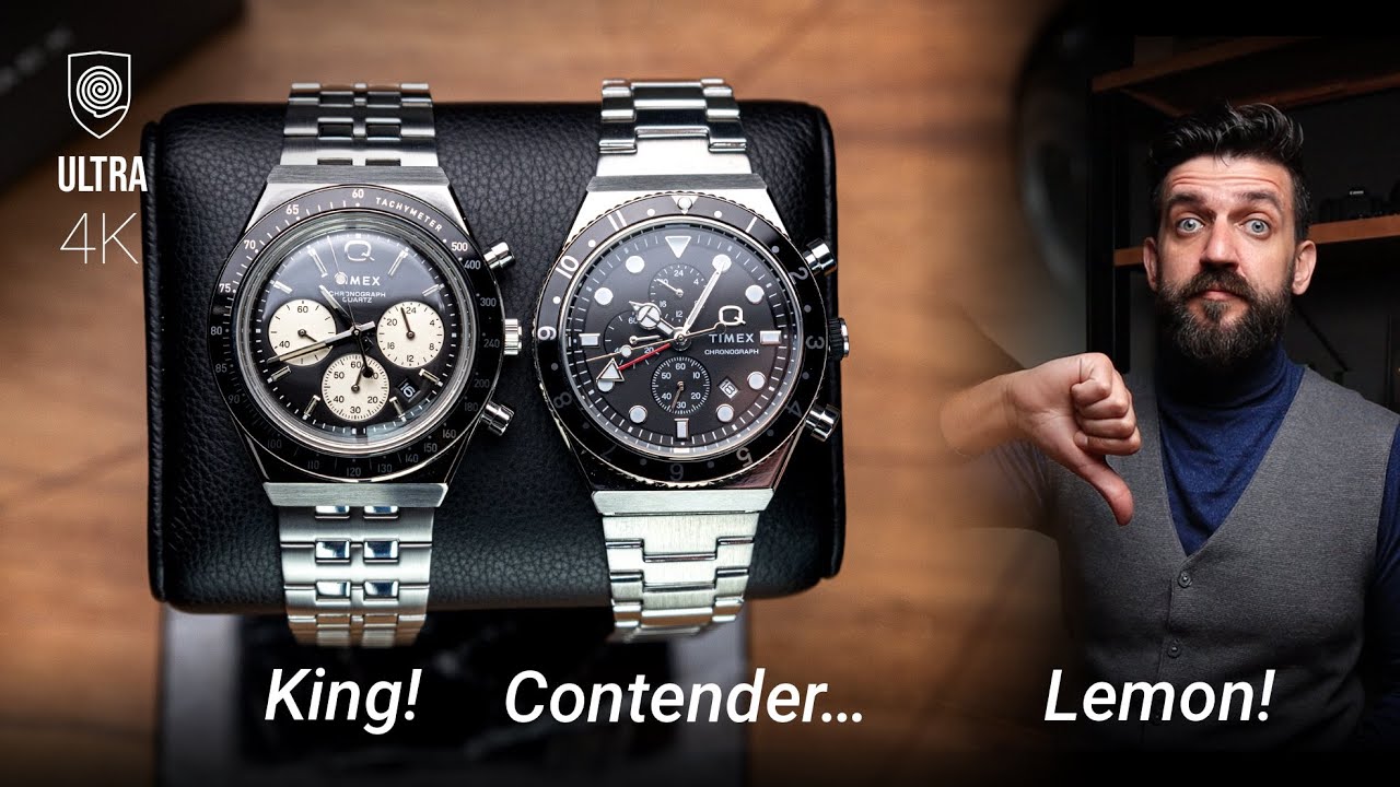 You can easily SKIP the new Q Timex 3 Time Zone Chronograph