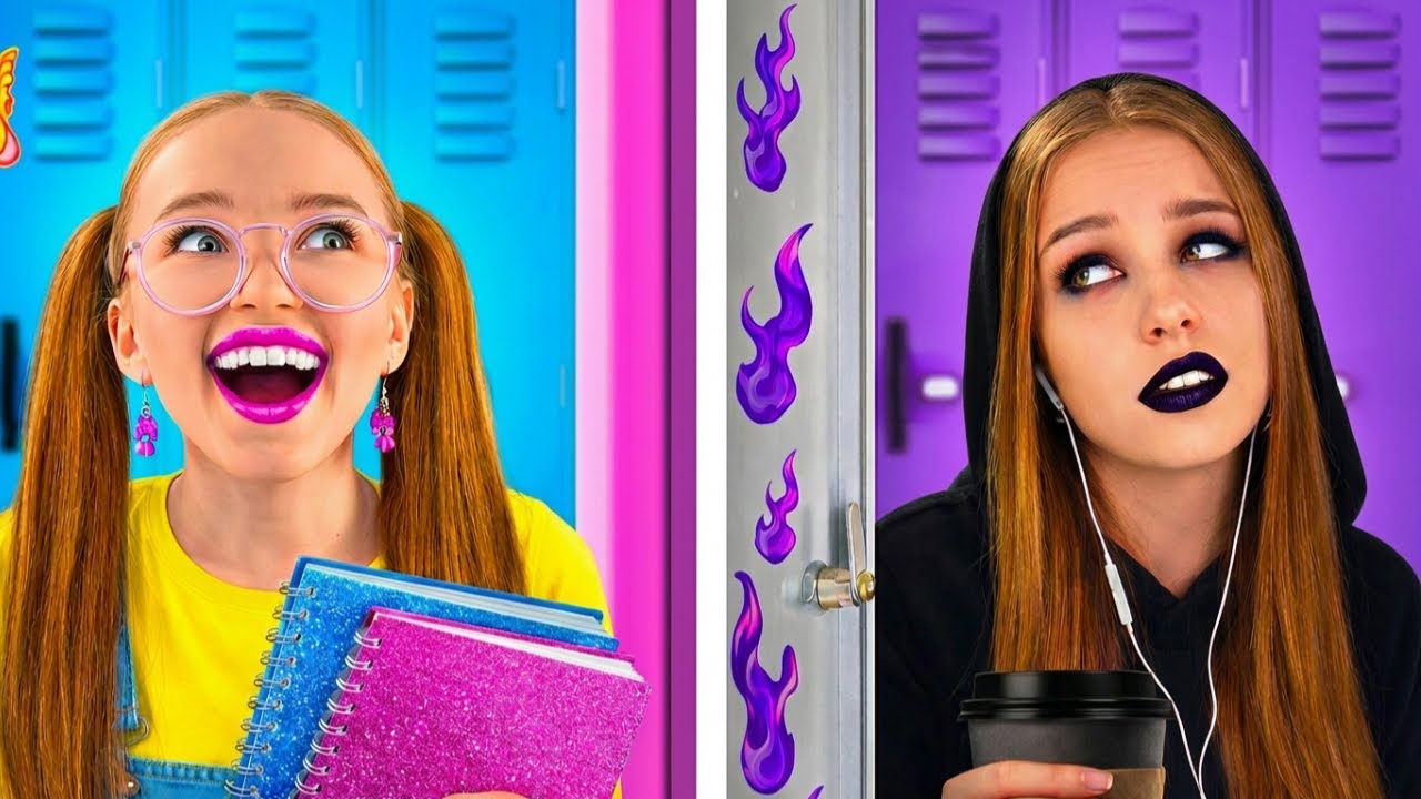 BITWA W SZKOLE ŚREDNIEJ 📚📱Najzabawniejsze Momenty, z Którymi Można Się Utożsamiać przez 123GO!GOLD