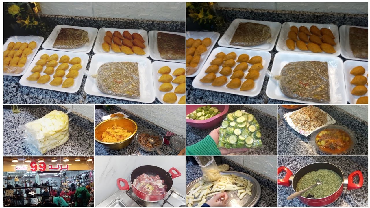 مستنيه إيه رمضان على الأبواب🌙هى دى تفريزات رمضان المهمه👌الاطباق الجانبيه تشرفك فى عزومات رمضان 