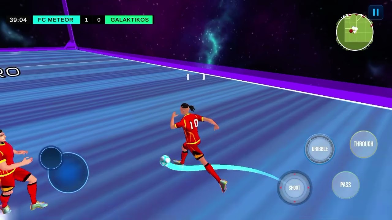 Am playing galaxy soccer let’s goooo