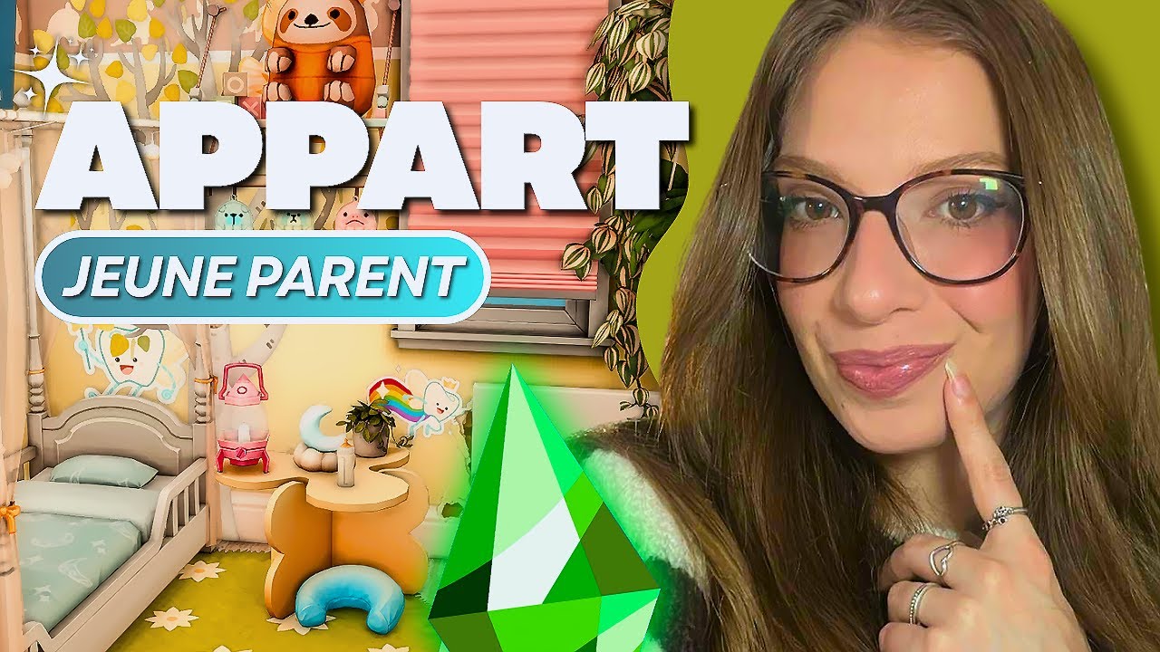 Je crée un appartement de jeunes parents ! 🍼 | Sims 4 Construction