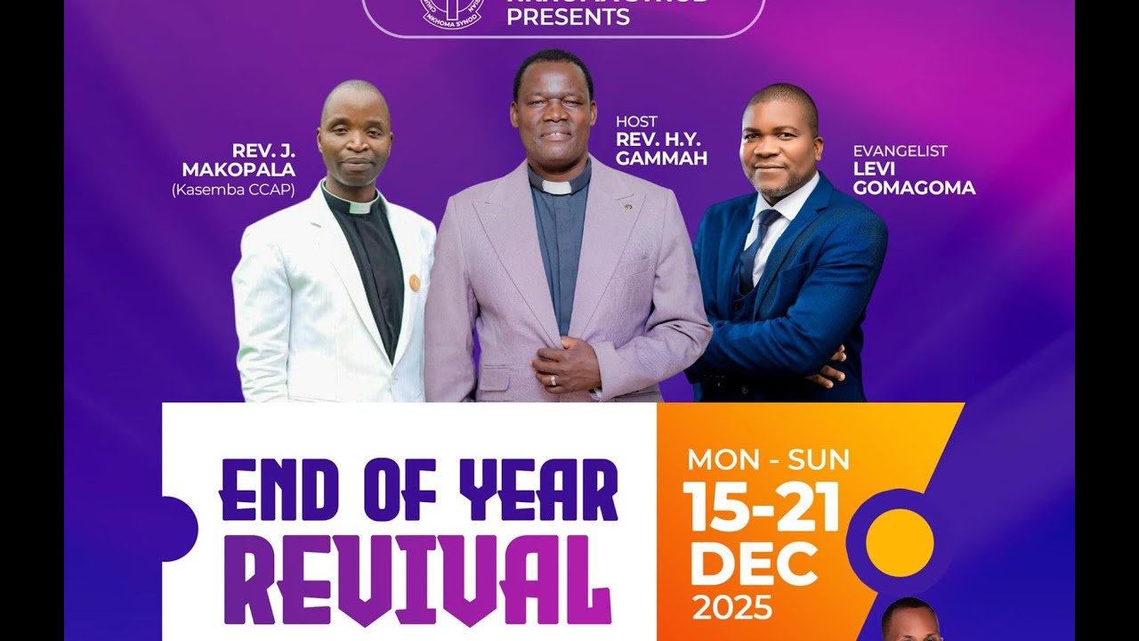 WELCOME TO TODAY'S SERVICE WITH EVANGELIST W. SAKALA