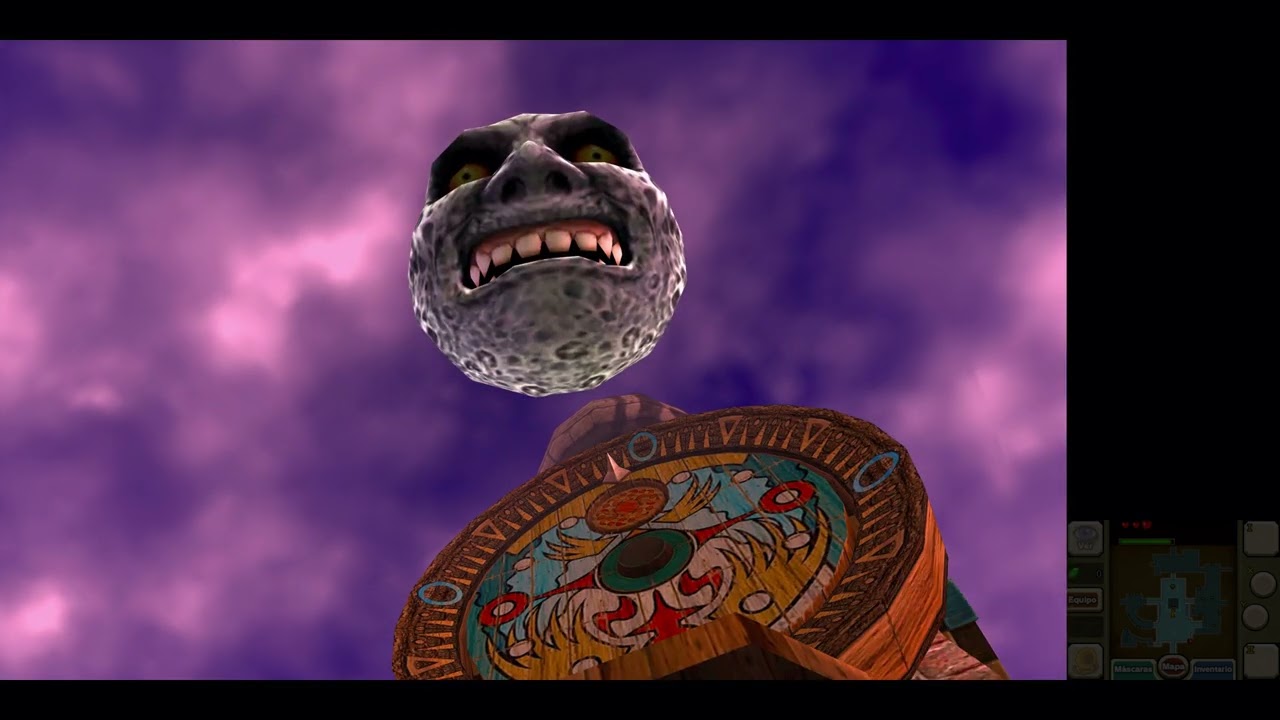 The Legend of zelda majora's mask 3DS 4k RTX HDR