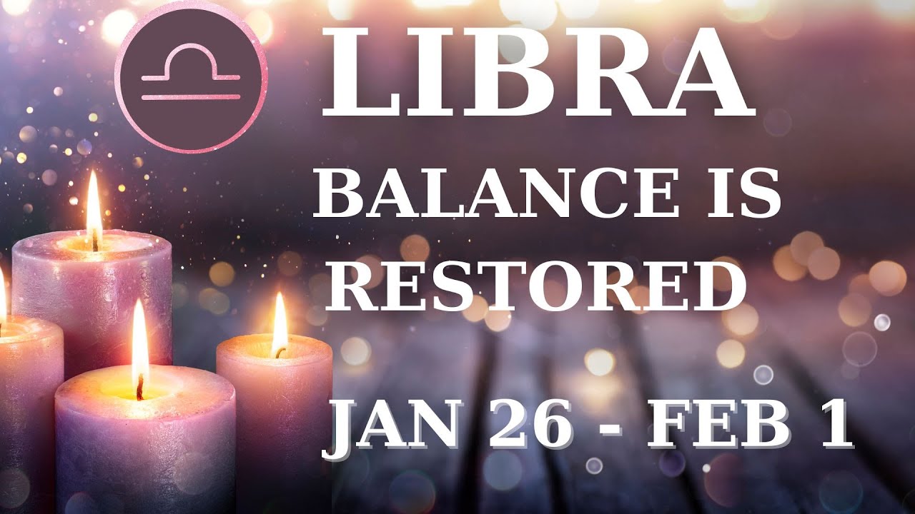 LIBRA ♎️ | Weekly Tarot Reading | The Scales Begin to Balance | Jan 26 – Feb 1, 2026⚖️