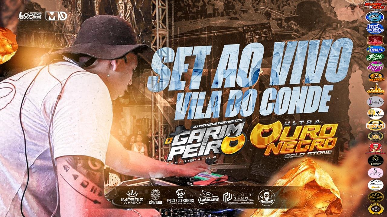 SET AO VIVO DJ MATHEUS CIBERNETICO OURO NEGRO - DUDAS BAR (VILA DO CONDE) 2026