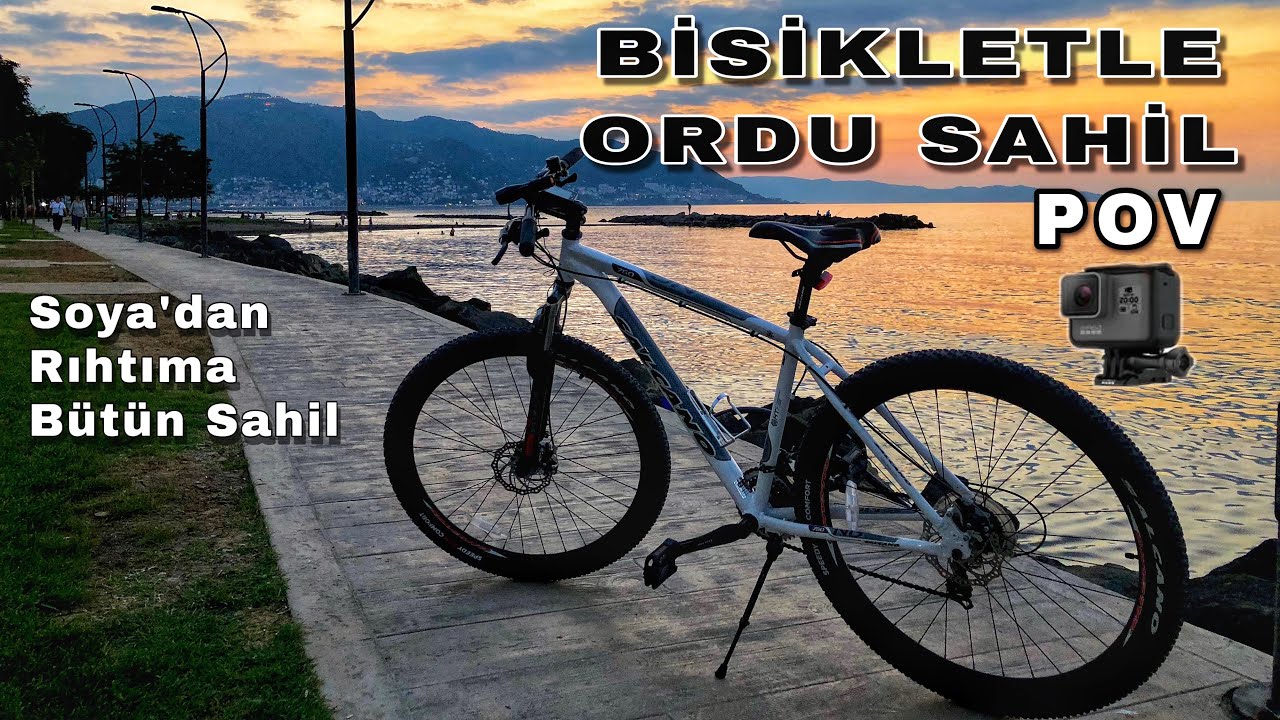 ORDU SAHİL Eylül 2021 BİSİKLETLE POV Sürüş | Soyadan Rıhtıma Bütün Sahil Şeridi 🚴‍♂️