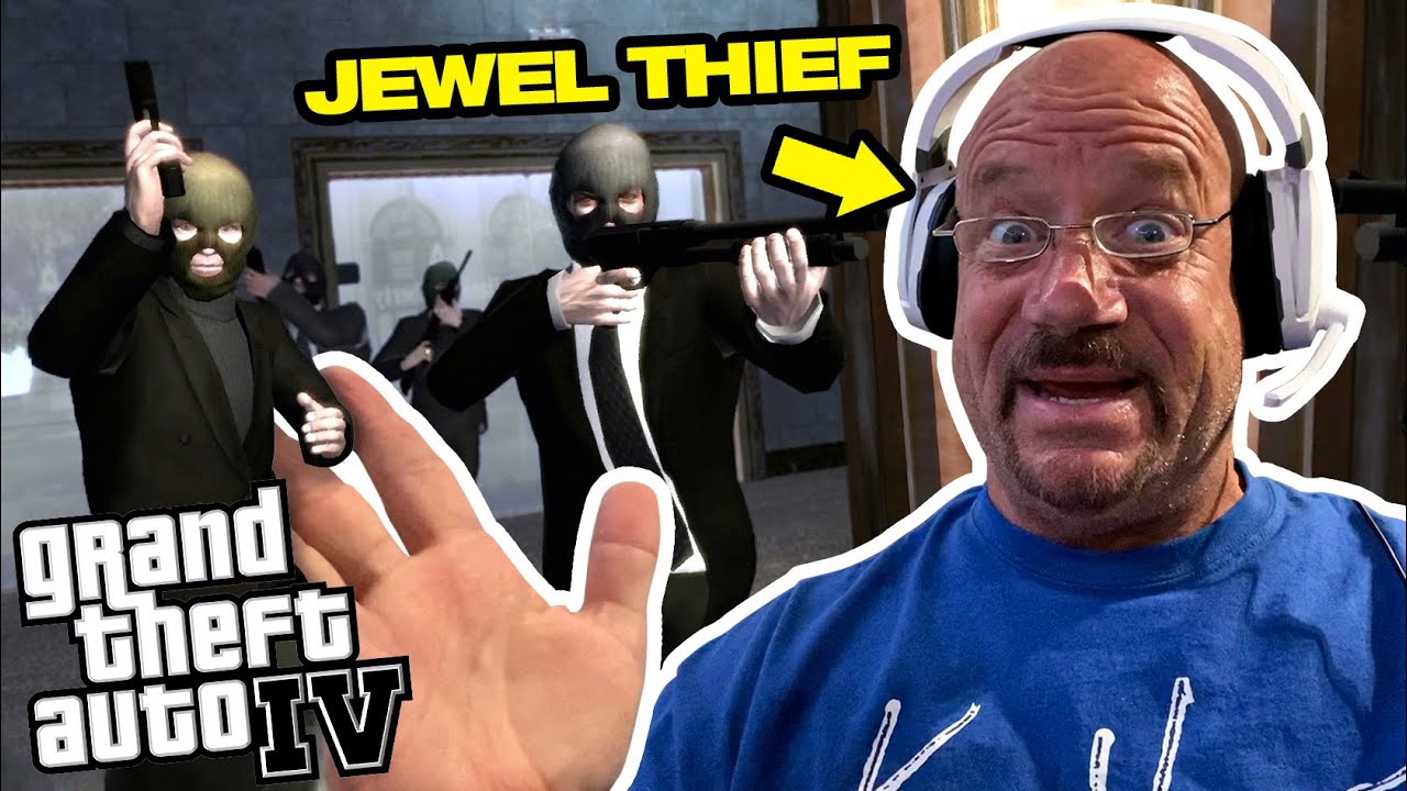GTA 4 Heist Reaction by Jewel Thief Larry Lawton - Three Leaf Clover- Funny Grand Theft Auto | 119 |