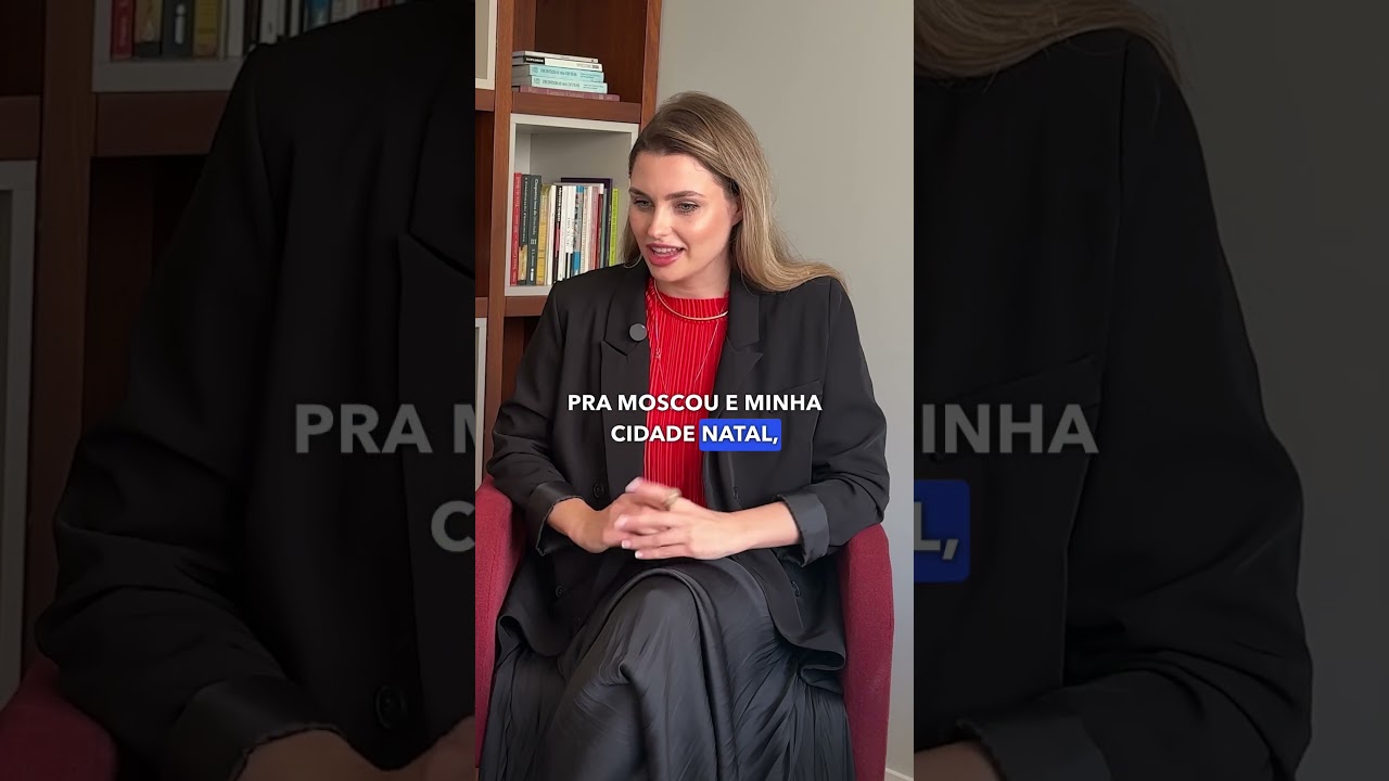 Russa levou o namorado brasileiro pra R&uacute;ssia! 🇧🇷✈️🇷🇺