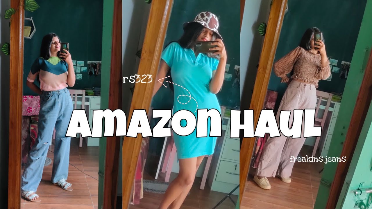 Amazon try on haul°freakins jeans /tops&dresses