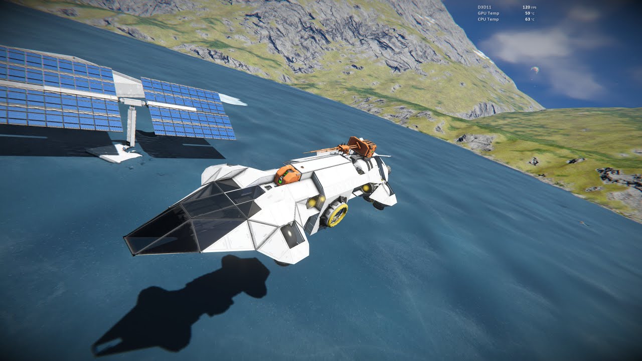 1 Button Shuttle - Space Engineers