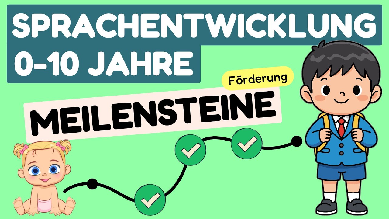 Sprachentwicklung bei Kindern verstehen - Meilensteine & Förderung