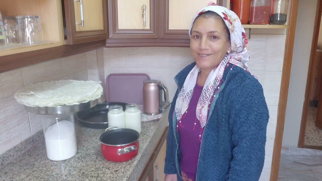 LÜTFEN DESTEK❗️İFTARA GÜLLAÇ TATLISI❗️LAHANA SARMASI. 