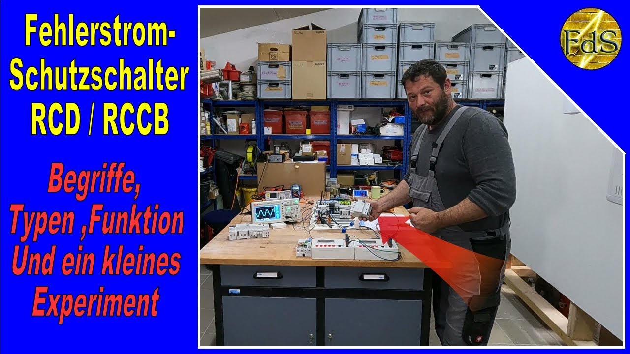 Fehlerstromschutzschalter / FI Schutzschalter / RCD / Funktion / Das solltest du wissen !!!