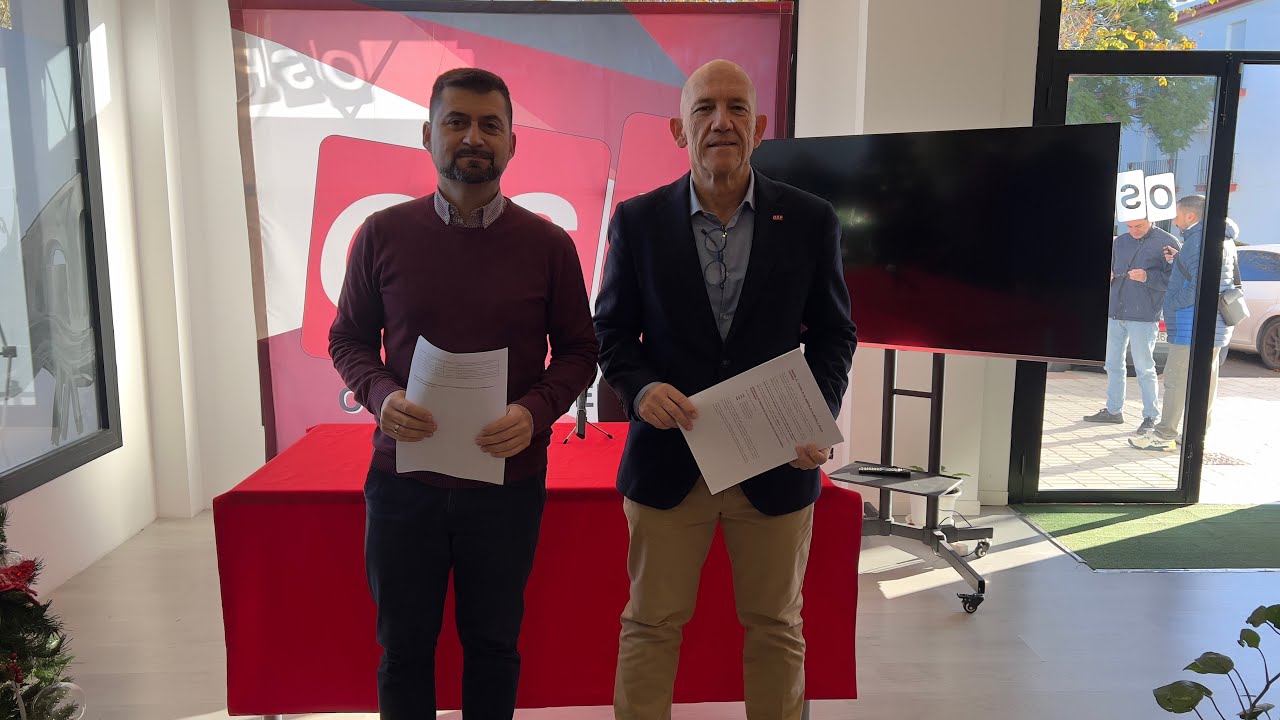 Rueda de prensa de OSP hablamos de nuestras alegaciones a los presupuestos de 2026 del Ayuntamiento.