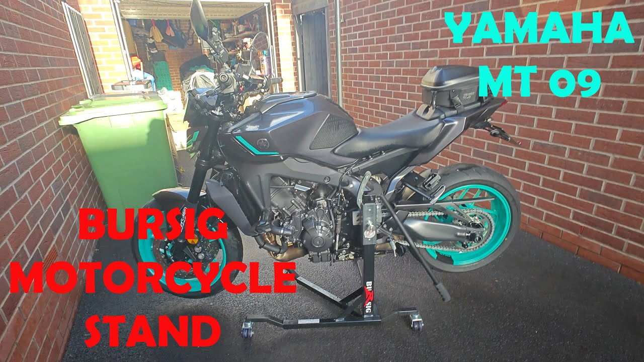 😉😉BURSIG - MOTORCYCLE STAND FOR MT09 2024+😉😉
