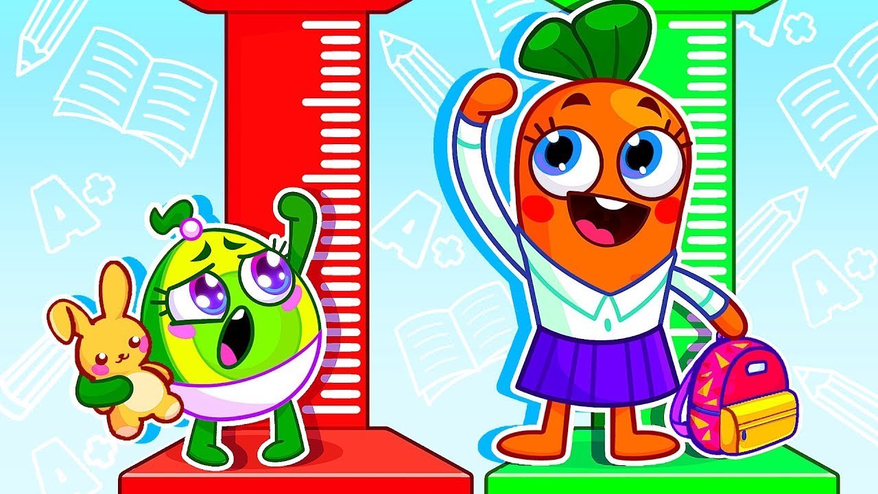 Baby Wants to Go to School | Big and Small Challenge | School Stories for Kids | Pit & Penny Tales