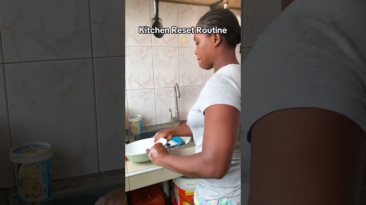 Hostel kitchen reset 
