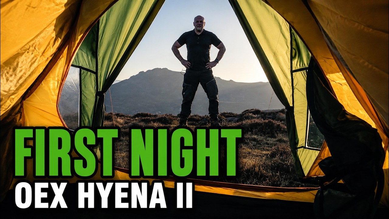 Палаточный лагерь OEX Hyena II и место для одиночного отдыха в дикой местности в горах Морн.