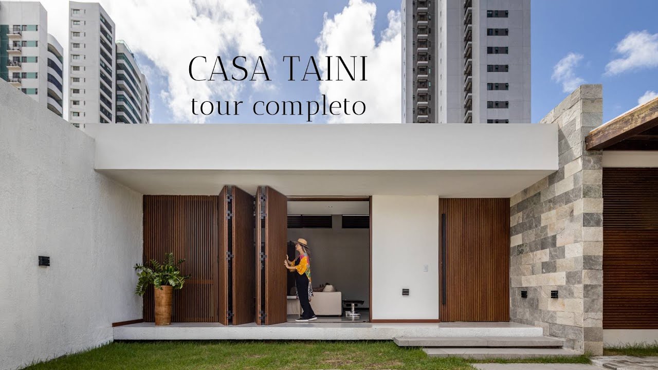 TOUR CASA TÉRREA, NATURAL E ELEGANTE NA CIDADE