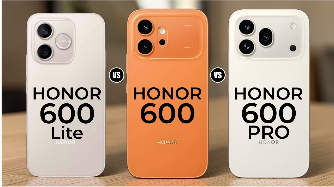 Honor 600 Lite vs Honor 600 vs Honor 600 Pro